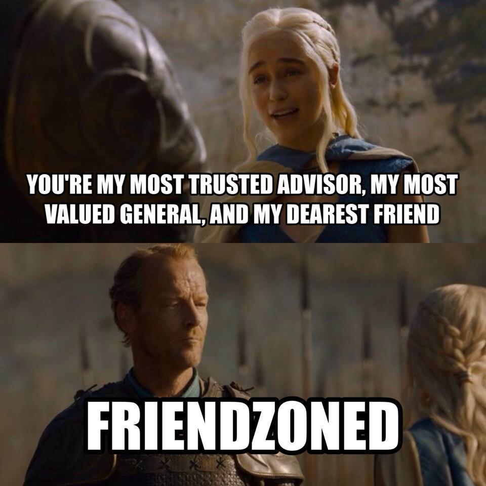 warrior friend zone