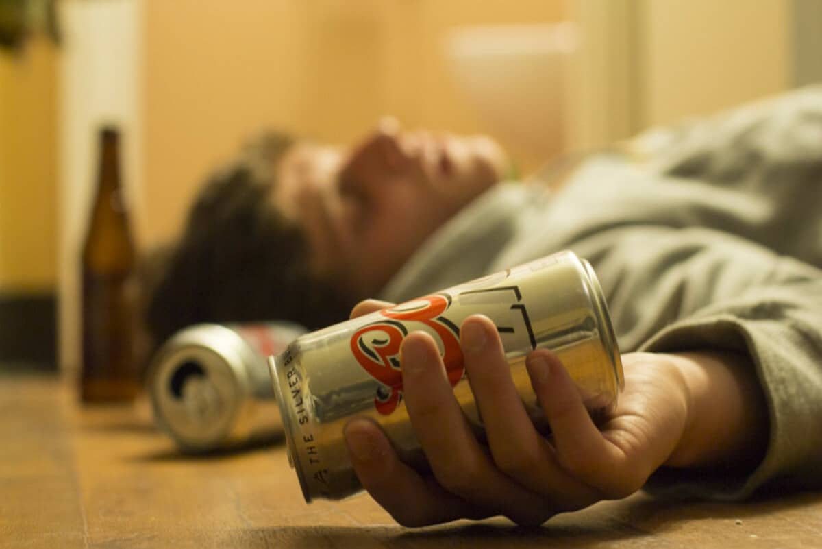 What does “alcohol blackout” mean