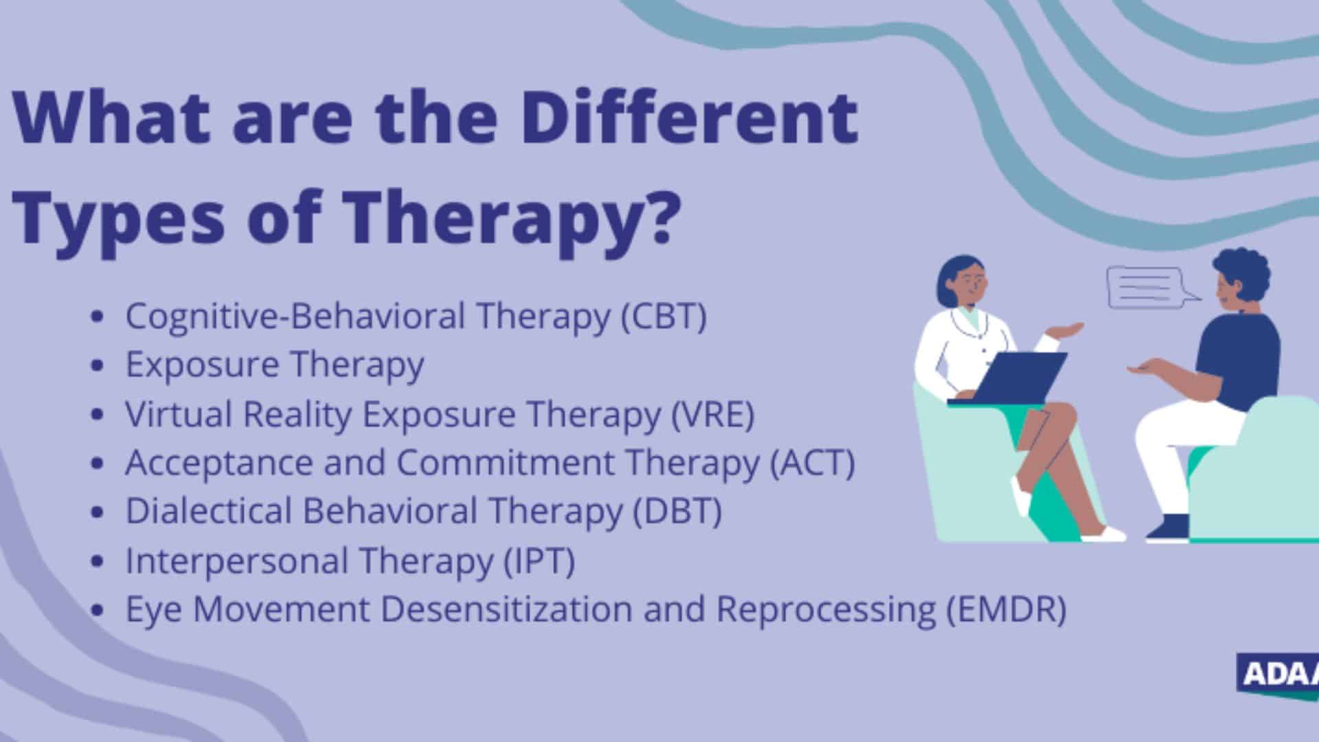 different types of therapy