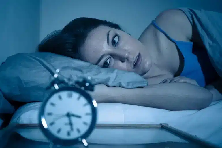 What is it called when you can't fall asleep